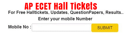 AP ECET Hall Ticket