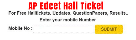 AP EDCET Hall Ticket 2025