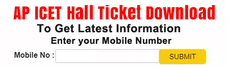 AP ICET 2025 Hall Ticket