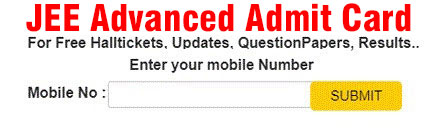 JEE Advanced Admit Card 2025