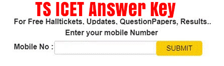 TS ICET Answer Key 2025