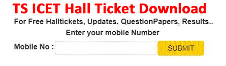 TS ICET Hall Ticket 2025