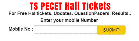TS PECET 2025 Hall Ticket