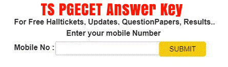 TS PGECET 2025 Answer Key