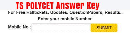 TS POLYCET Answer Key 2025