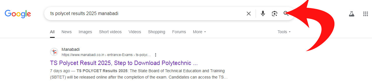 TS POLYCET Result 2025 TS POLYCET Result 2025