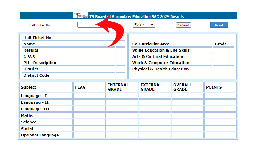TS SSC Results Enter Roll Number TS SSC Results Enter Roll Number