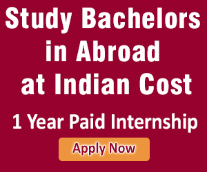 Study Bachelors in Abroad at Indian Cost