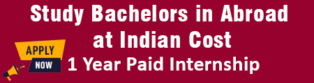Study Bachelors in Abroad at Indian Cost