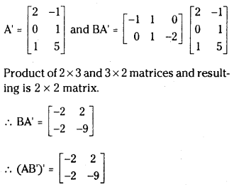 TS Inter 1st Year Maths 1A Solutions Chapter 3 Matrices Ex 3(c) 1