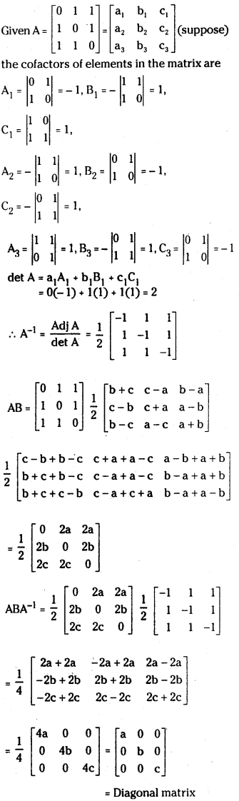 TS Inter 1st Year Maths 1A Solutions Chapter 3 Matrices Ex 3(e) 8