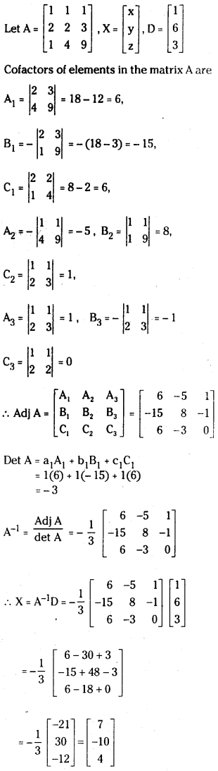 TS Inter 1st Year Maths 1A Solutions Chapter 3 Matrices Ex 3(h) 4
