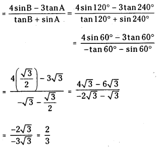 TS Inter 1st Year Maths 1A Solutions Chapter 6 Trigonometric Ratios upto Transformations Ex 6(a) 10