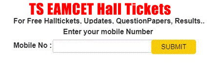 TG EAPCET Hall Ticket 2025